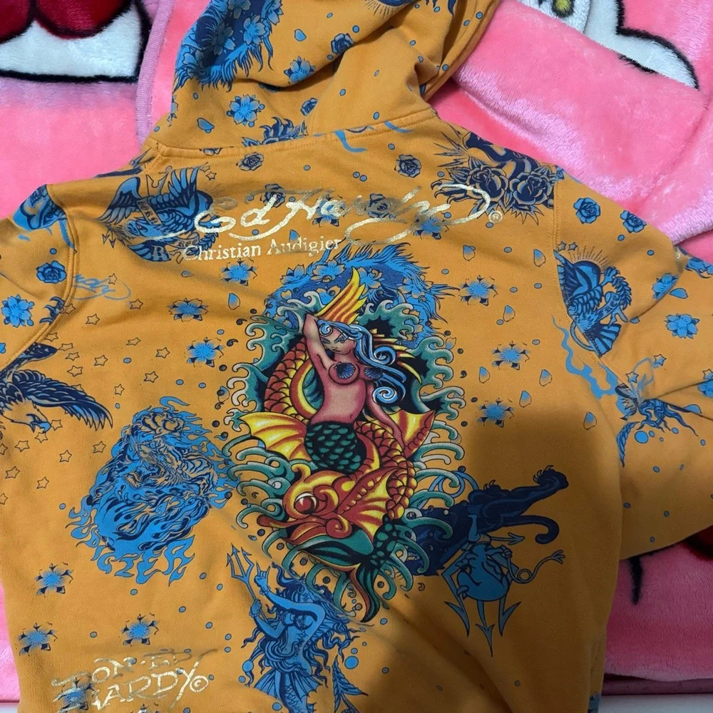 Vintage women’s Ed hardy hoodie - Picture 2 of 2